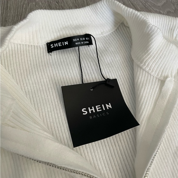 SHEIN Front Zip Sweater - Picture 5 of 5